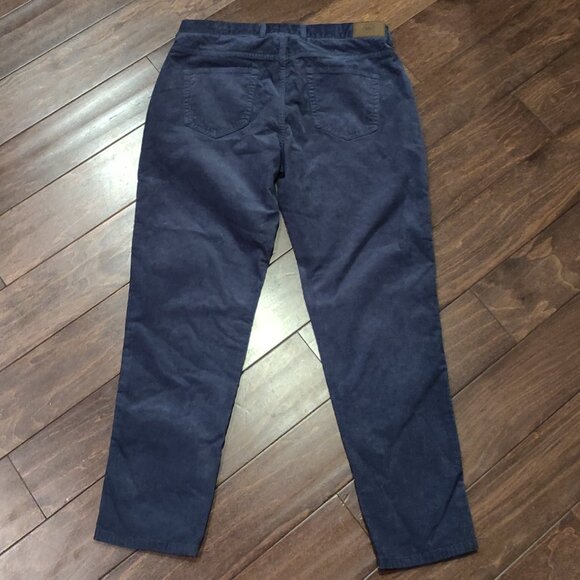 Peter Millar Dark Blue Corduroy Pants - Picture 6 of 7